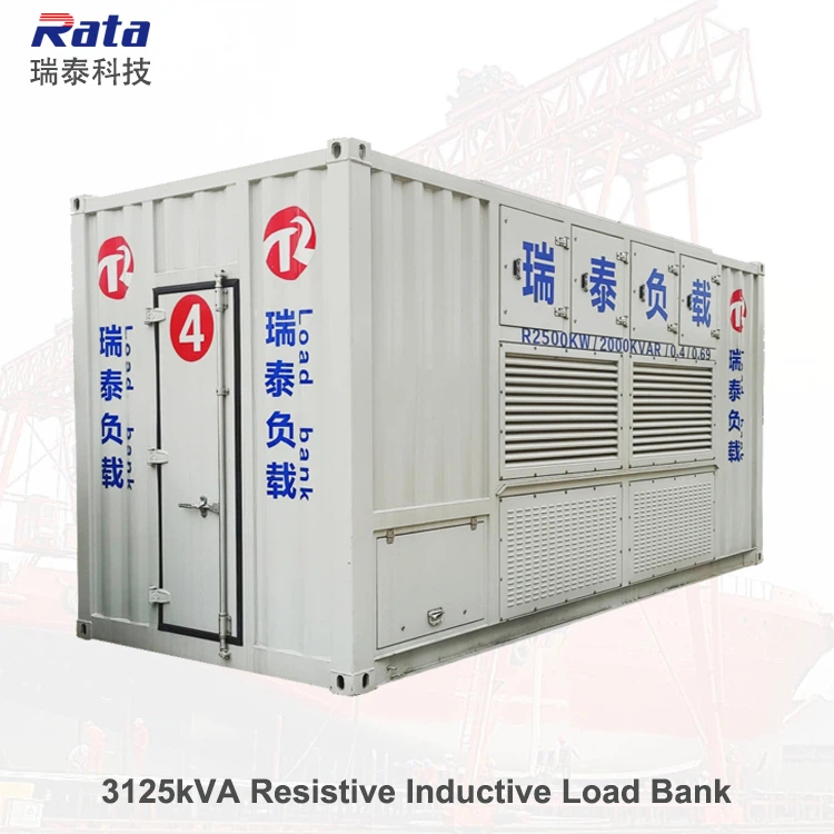 banc de charge résistif-inductif de 3125 kVA banc de charge résistif-inductif de 3125 kVA
