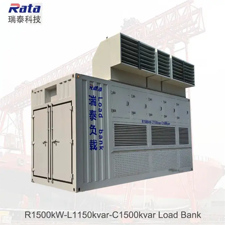 Banco di carico RLC R1500kW/L1150kvar/C1500kvar 1