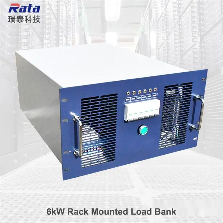 6 kW Rack-montierte Lastbank 1