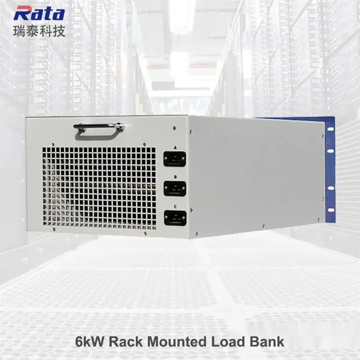 Serverrackmonterade lastbankar av Rata 4