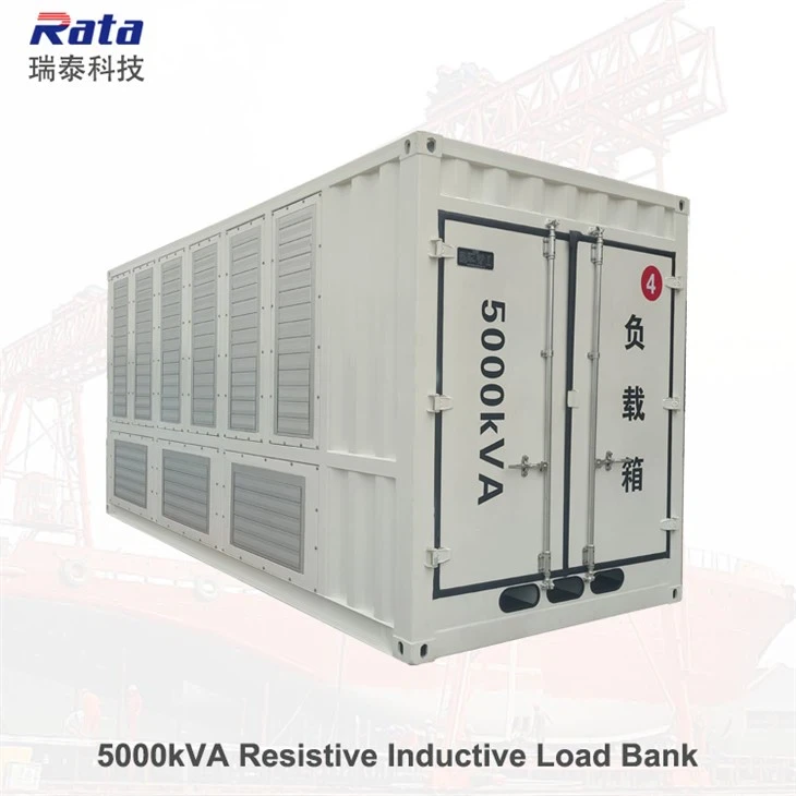 4000 kW/3000 kvar resistiv induktiv lastbank 1