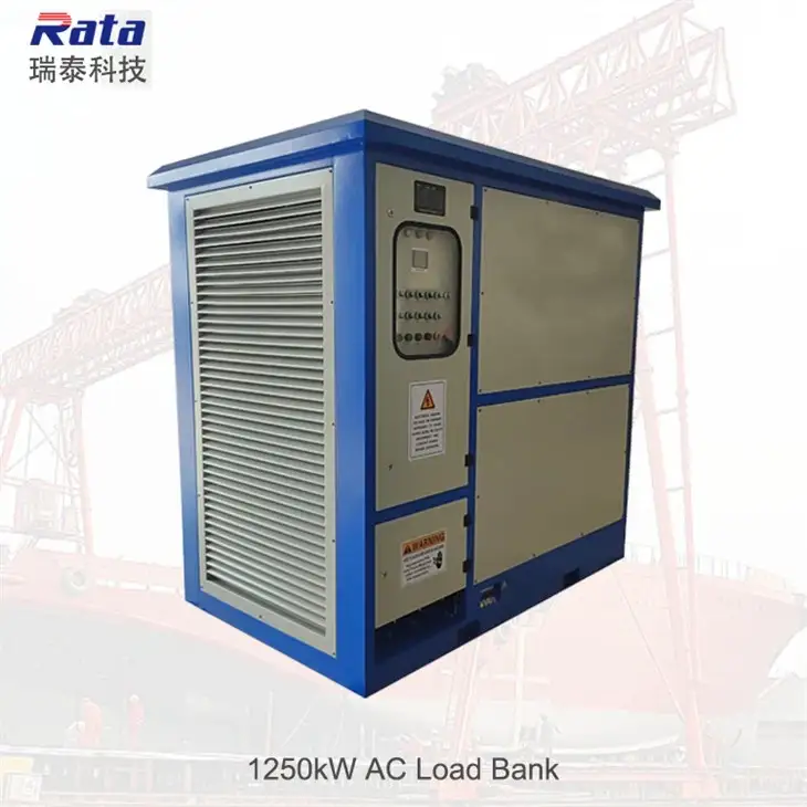 Banc de charge résistif de 1 250 kW 1
