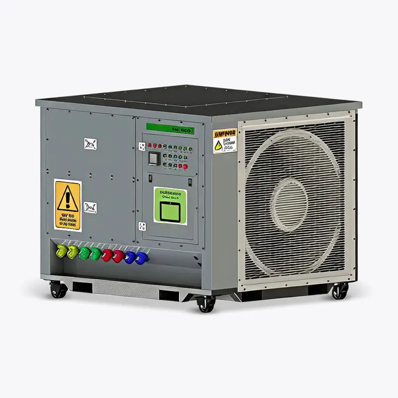 Schneider series 500kW resistive load bank outdoor application 1